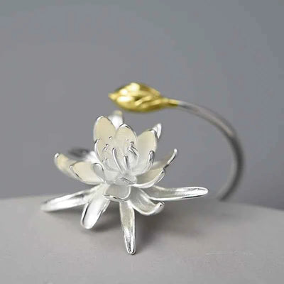 Night-Blooming Cereus Flower Ring
