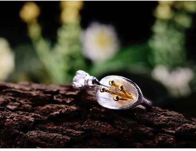 Silver Hummingbird Ring